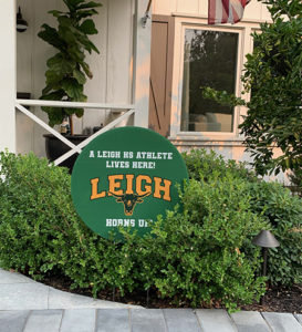 Leigh Sports Boosters Yard Sign